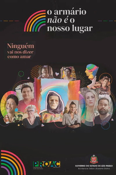 Póster de O Armário Não É o Nosso Lugar