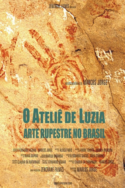 Póster de O Ateliê de Luzia - Arte Rupestre no Brasil