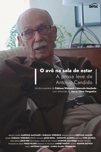 Póster de O avô na sala de estar: a prosa leve de Antonio Candido