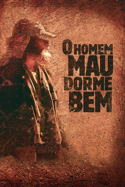 Póster de O Homem Mau Dorme Bem