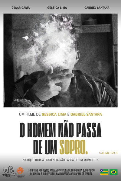 Póster de O Homem Não Passa de Um Sopro