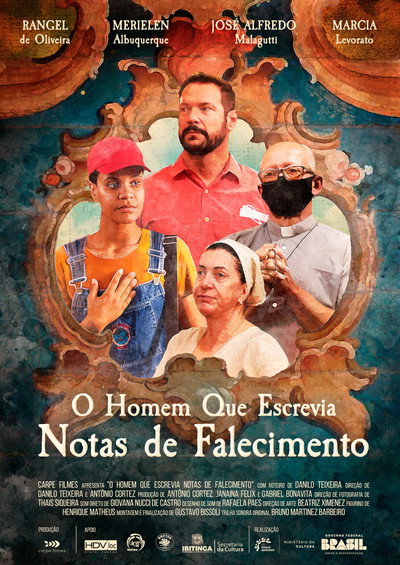 Póster de O Homem Que Escrevia Notas de Falecimento