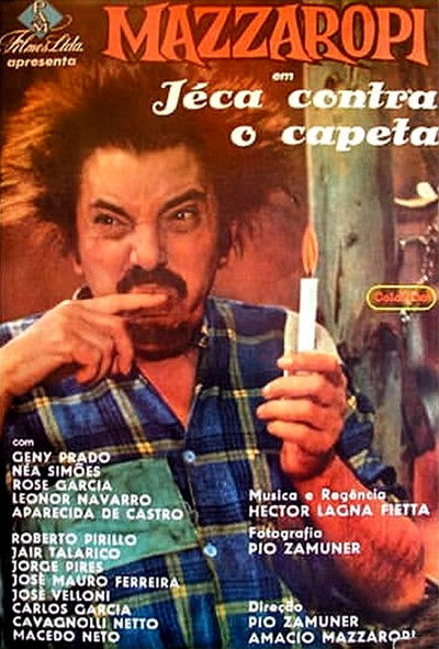 Póster de O Jeca Contra o Capeta