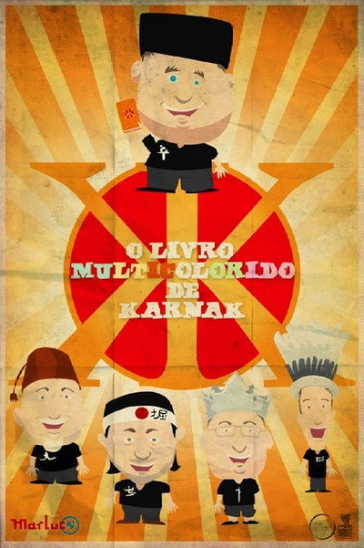 Póster de O Livro Multicolorido de Karnak