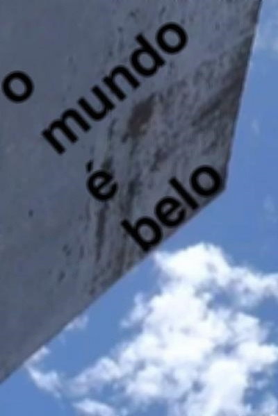 Póster de O Mundo é Belo