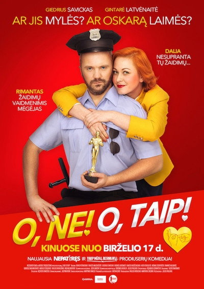 Póster de O, ne! O, taip!