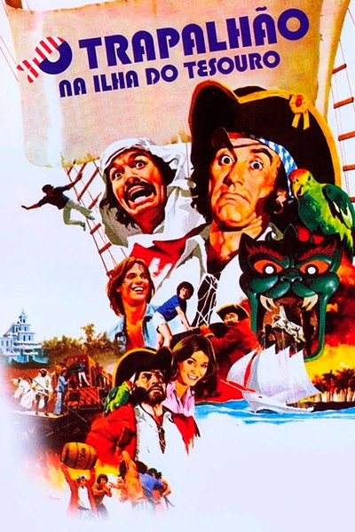 Póster de O Trapalhão na Ilha do Tesouro