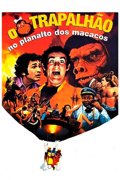 Póster de O Trapalhão no Planalto dos Macacos