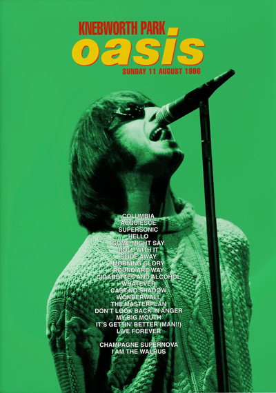 Póster de Oasis: Second Night Live at Knebworth Park