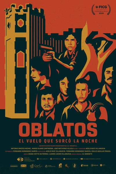 Póster de Oblatos, el vuelo que surcó la noche
