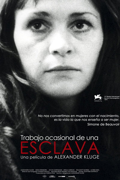 Póster de Occasional Work of a Female Slave