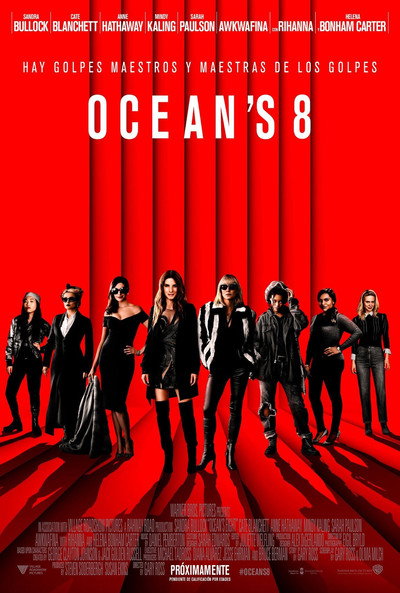 Póster de Ocean's 8: Las estafadoras