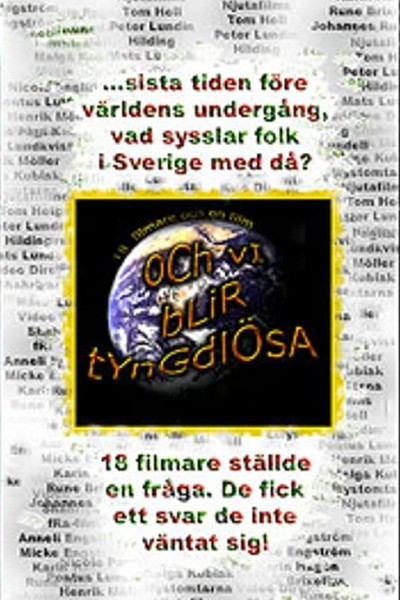 Póster de Och vi blir tyngdlösa