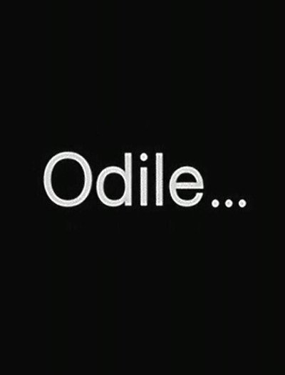 Póster de Odile...