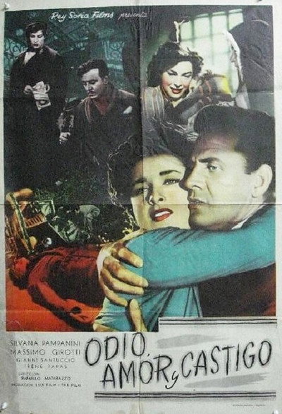 Póster de Odio, amor y castigo
