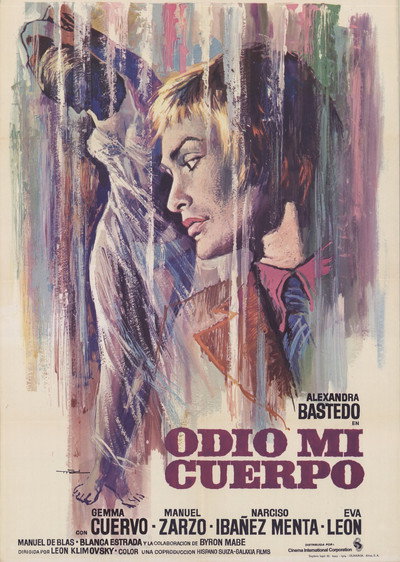 Póster de Odio mi cuerpo
