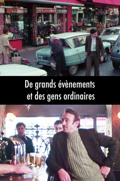 Póster de Of Great Events and Ordinary People