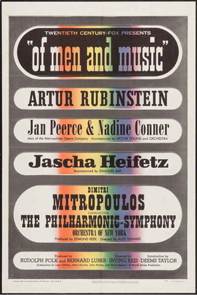 Póster de Of Men and Music