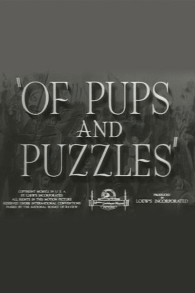 Póster de Of Pups and Puzzles