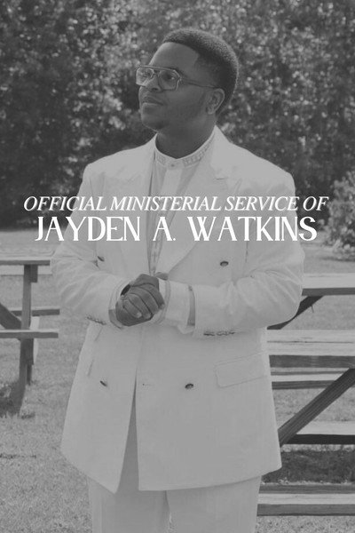 Póster de Official Ministerial Service of Jayden A. Watkins