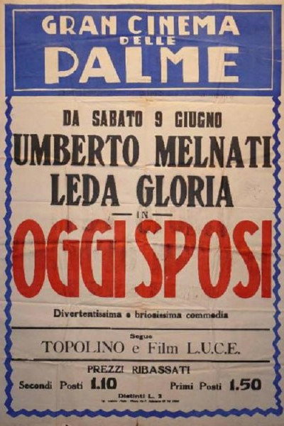 Póster de Oggi sposi