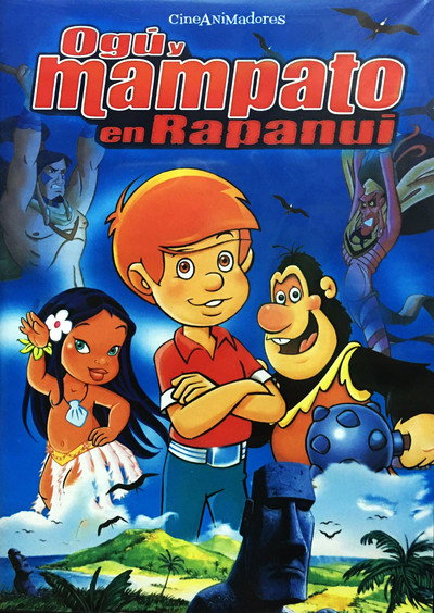 Póster de Ogú y Mampato en Rapa Nui