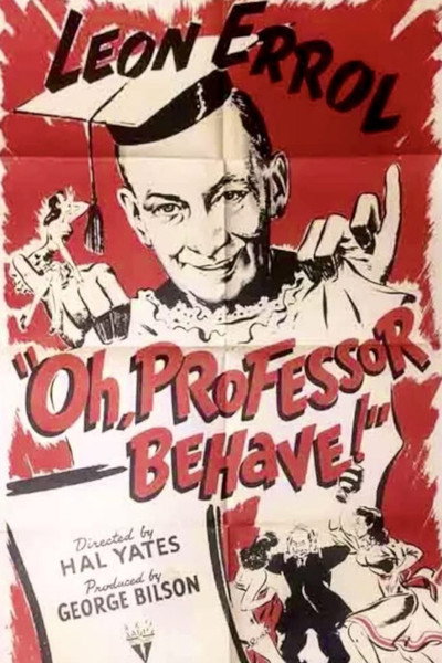 Póster de Oh, Professor Behave!