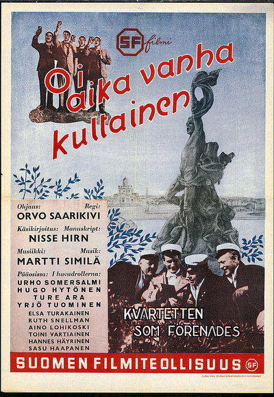 Póster de Oi, aika vanha, kultainen...!