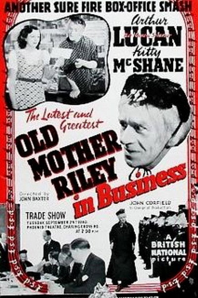 Póster de Old Mother Riley in Business