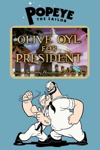 Póster de Olive Oyl for President