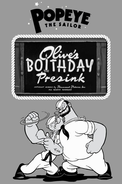 Póster de Olive's Boithday Presink