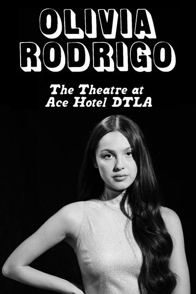 Póster de Olivia Rodrigo - Live from the Ace Theatre