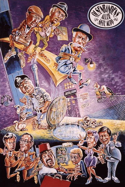 Póster de Olsenbandens aller siste kupp