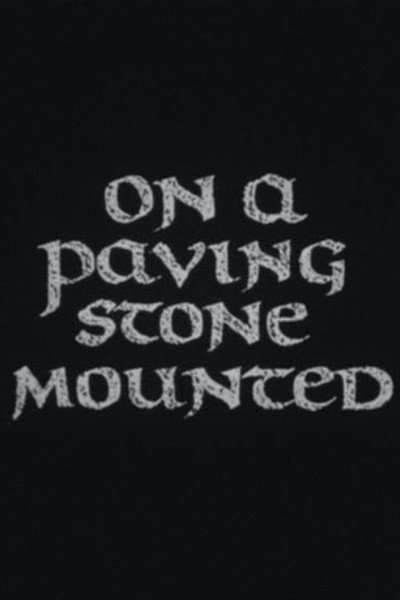 Póster de On a Paving Stone Mounted