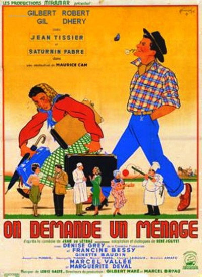 Póster de On demande un ménage