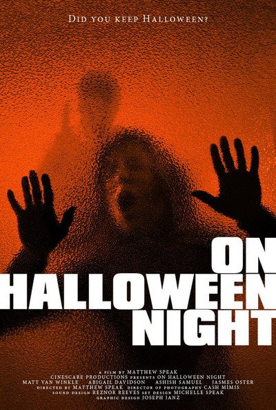 Póster de On Halloween Night