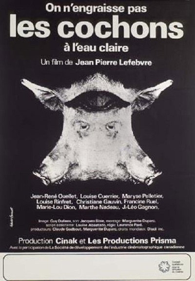 Póster de On n'engraisse pas les cochons à l'eau claire