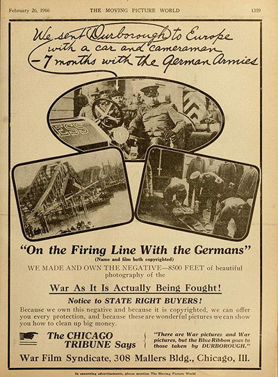 Póster de On the Firing Line with the Germans