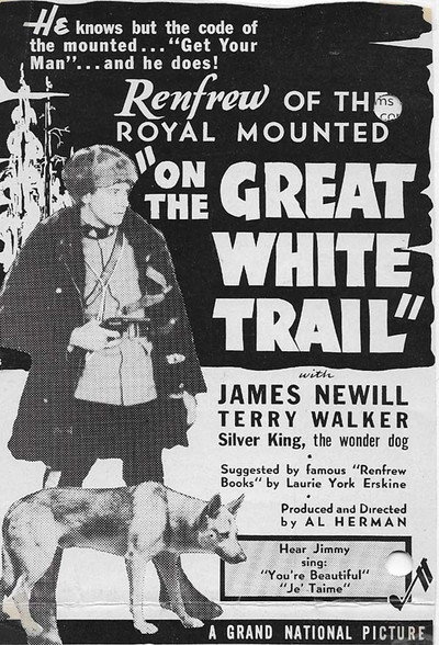 Póster de On the Great White Trail