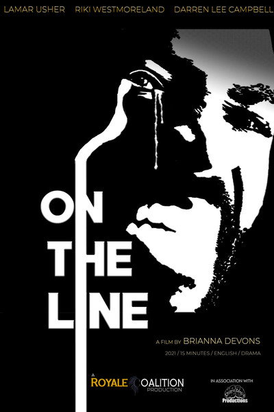 Póster de On the Line