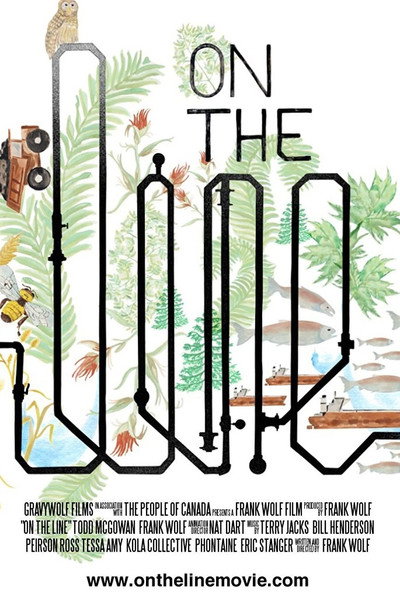 Póster de On the Line