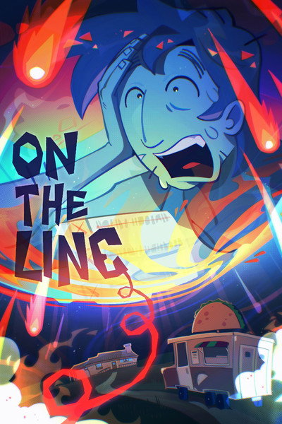 Póster de On the Line