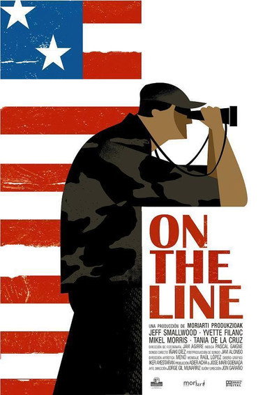 Póster de On the Line