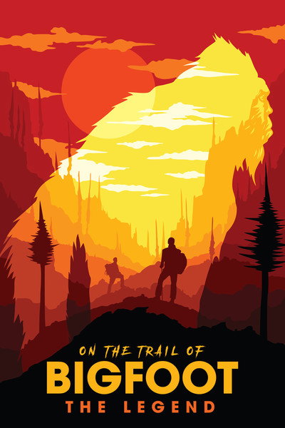 Póster de On the Trail of Bigfoot