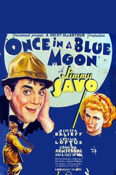 Póster de Once in a Blue Moon