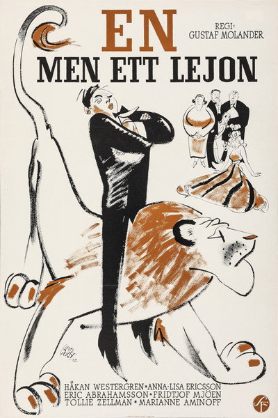 Póster de One, But a Lion!