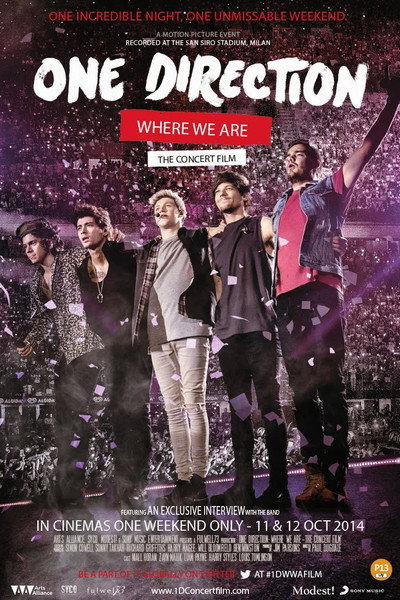 Póster de One Direction: Where We Are