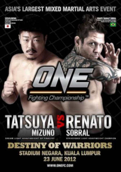 Póster de ONE Fighting Championship 4: Destiny of Warriors