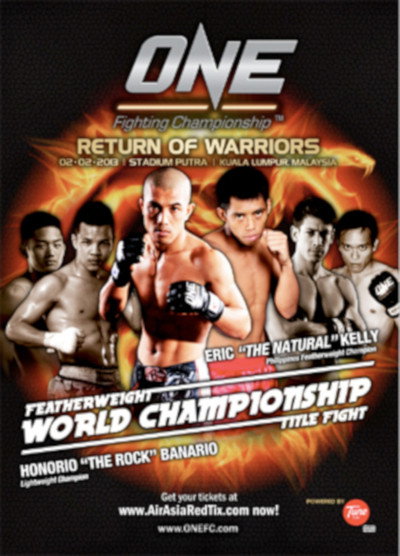 Póster de ONE Fighting Championship 7: Return of Warriors