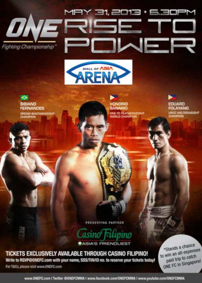 Póster de ONE Fighting Championship 9: Rise to Power